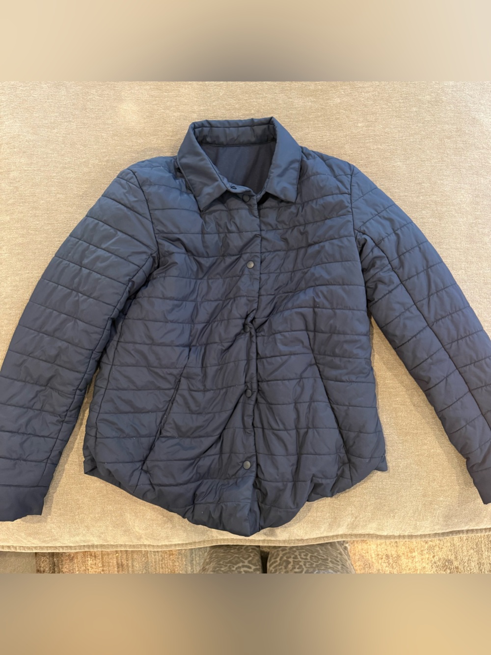 Lululemon Navy Puffer Jacket